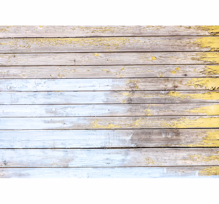 Fototapete stein mit rustikalem holz-muster - TenStickers