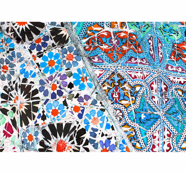 Fototapete weitere muster mit filigranen mosaiken - TenStickers