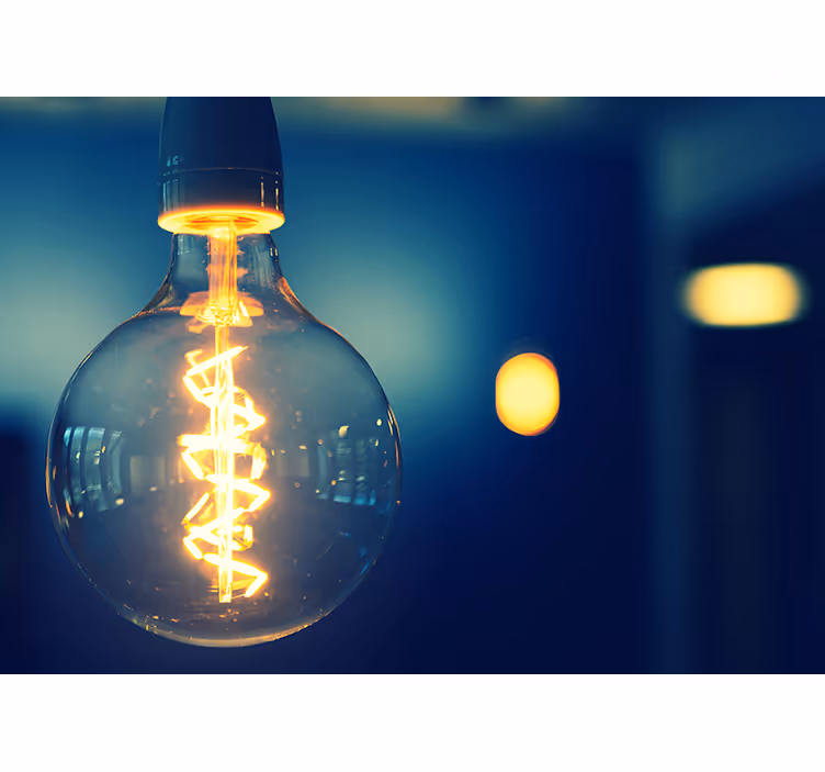 Fototapete spruch elegante lichtquelle - TenStickers
