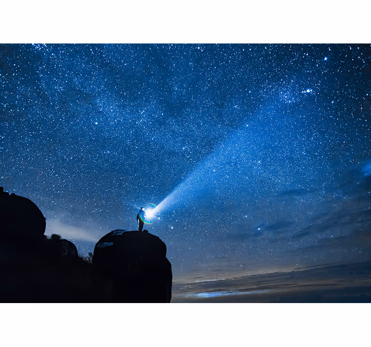 Fototapete weltraum sternenhimmel erkundung - TenStickers