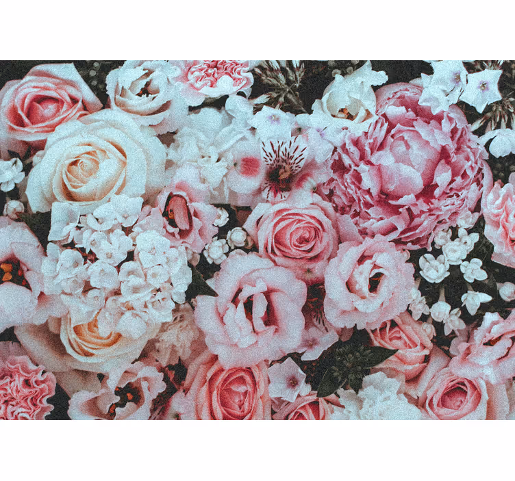 Fototapete blumen florale arrangements freude - TenStickers