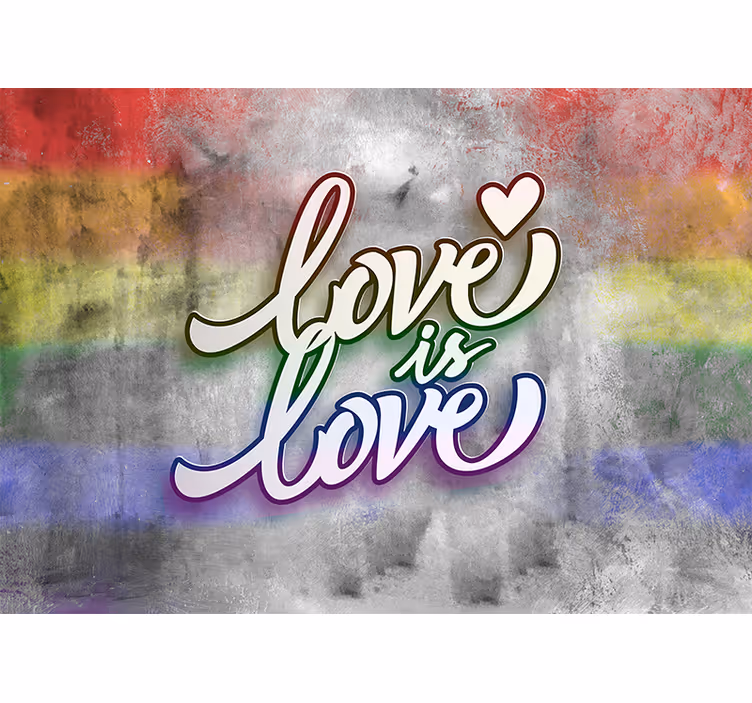 Fototapete liebe liebe ist liebe - TenStickers