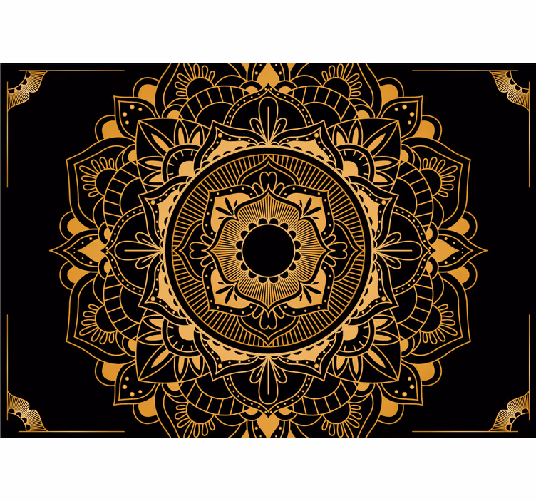 Fototapete mandala elegantes mandala design - TenStickers