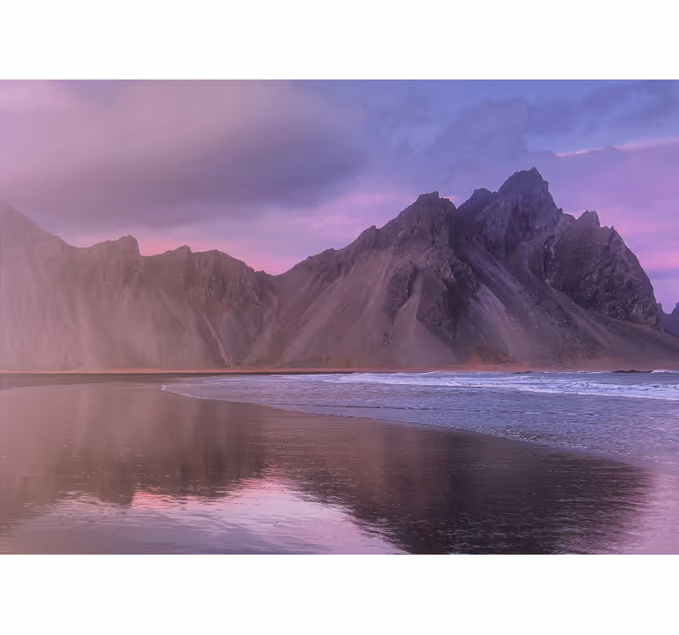 Fototapete landschaft majestätischer bergblick - TenStickers