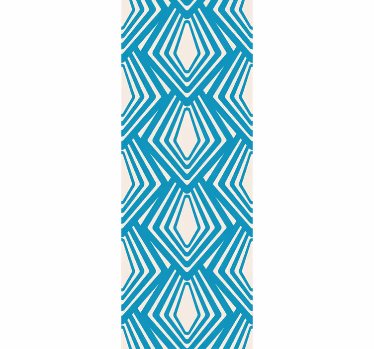 Fototapeten muster geometrisches diamantmuster - TenStickers