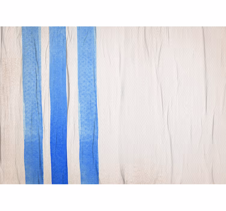 Fototapeten muster blau gestreift - TenStickers