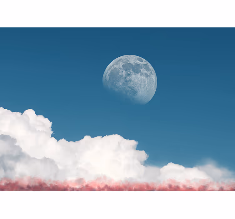 Fototapete himmel mondwolkenblick - TenStickers