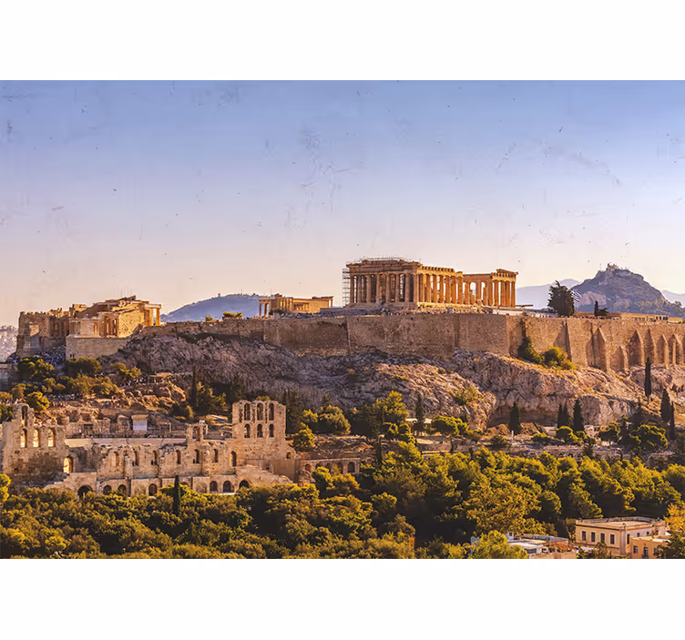 Fototapete Städte akropolis von athen - TenStickers