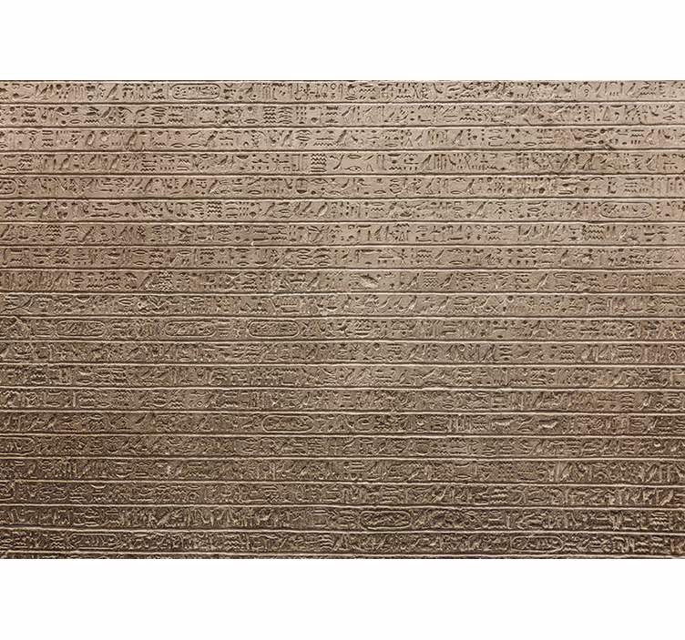 Fototapete kunst mit antiker schrifttextur - TenStickers