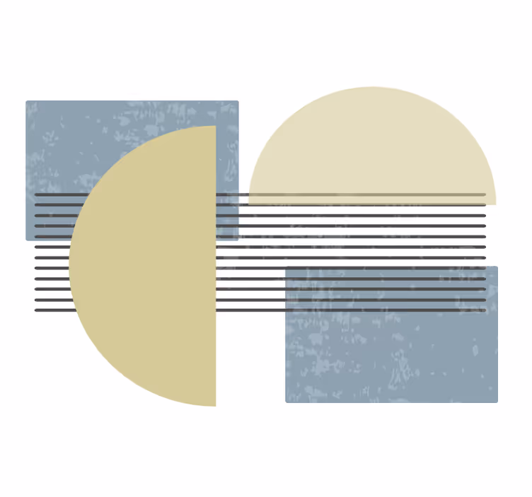 Fototapete modern Zeitgenössische kunst modernes Design - TenStickers