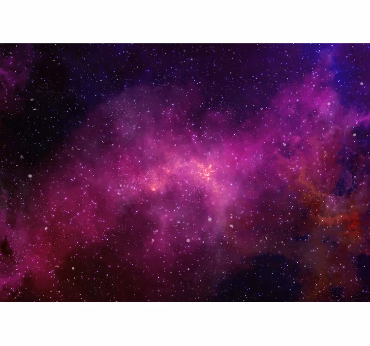 Fototapete weltraum kosmischer lila wirbel - TenStickers