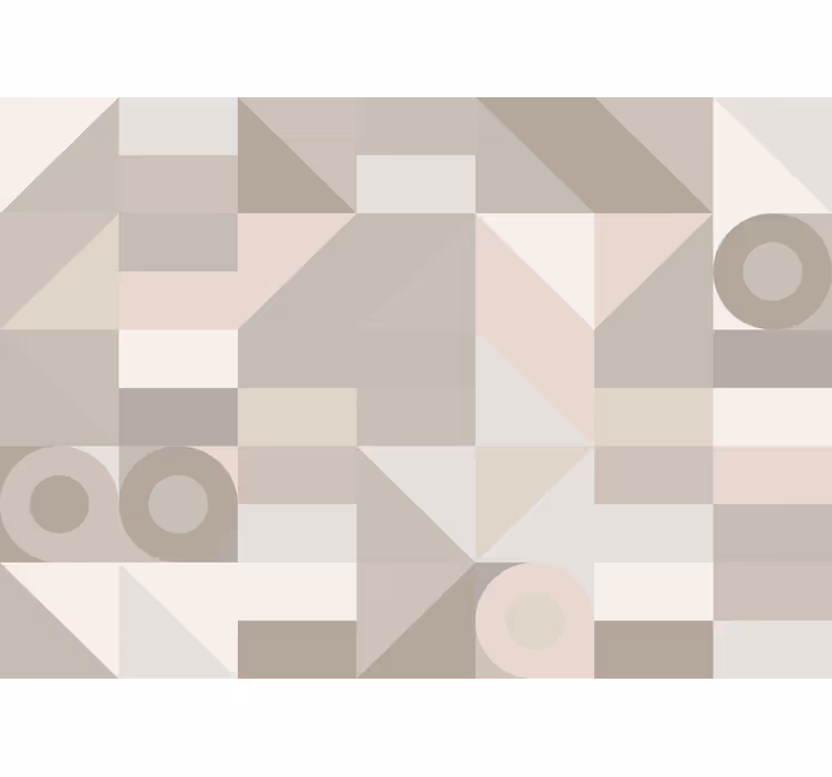 Fototapeten muster geometrische formen - TenStickers