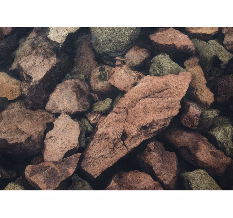 Fototapete stein mit felsiger textur muster - TenStickers
