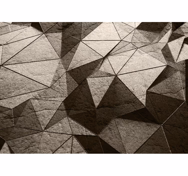Fototapeten muster geometrische komposition idee - TenStickers