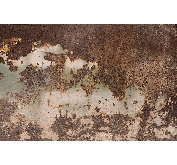 Fototapete Rost Metallwand - TenStickers