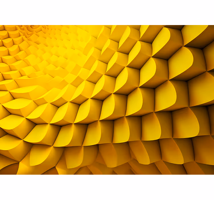 Fototapete 3D futuristische geometrie - TenStickers