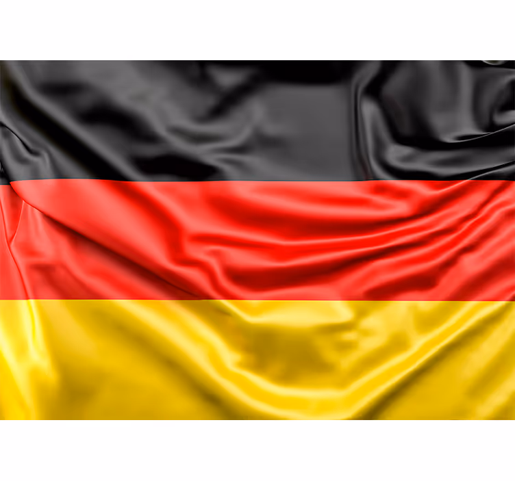 Fototapete andere Städte deutsche flagge - TenStickers