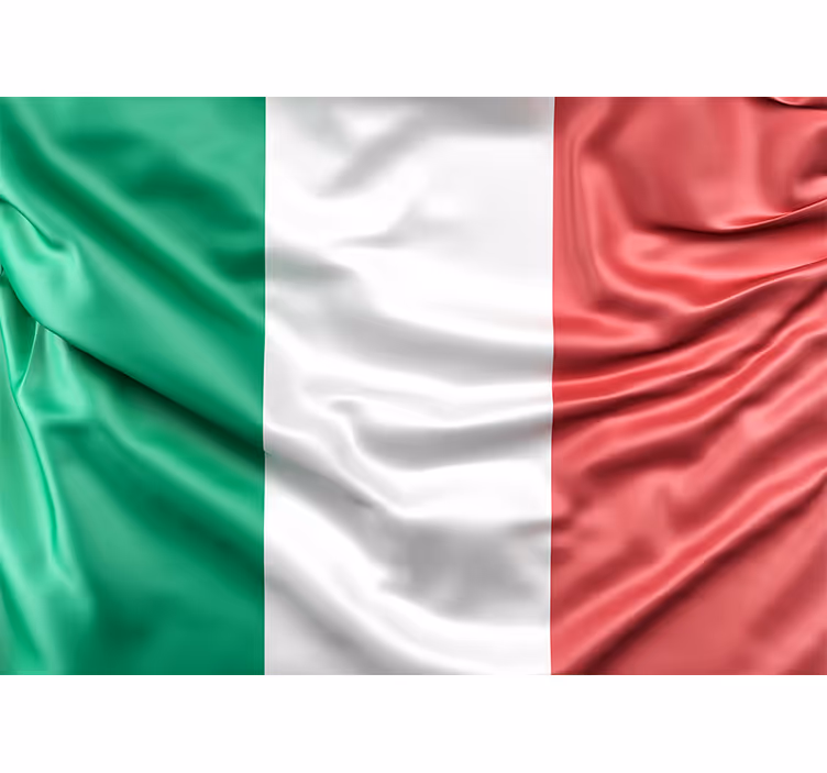 Fototapete andere Städte italienische flagge - TenStickers