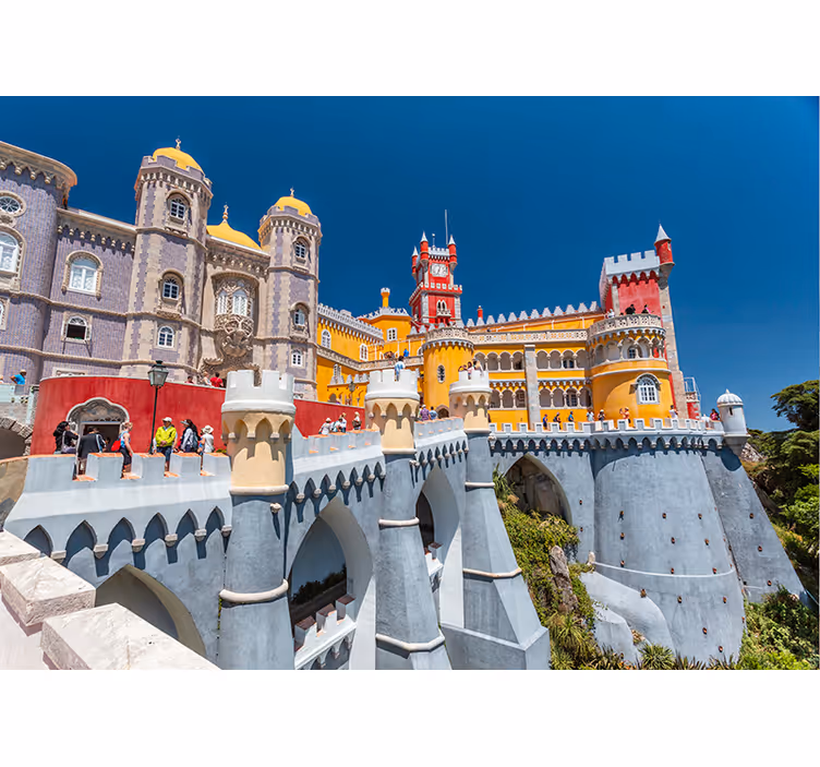 Fototapete andere Städte sintra burg - TenStickers