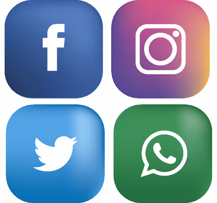 Untersetzer Freak Instagram Logo - TenStickers