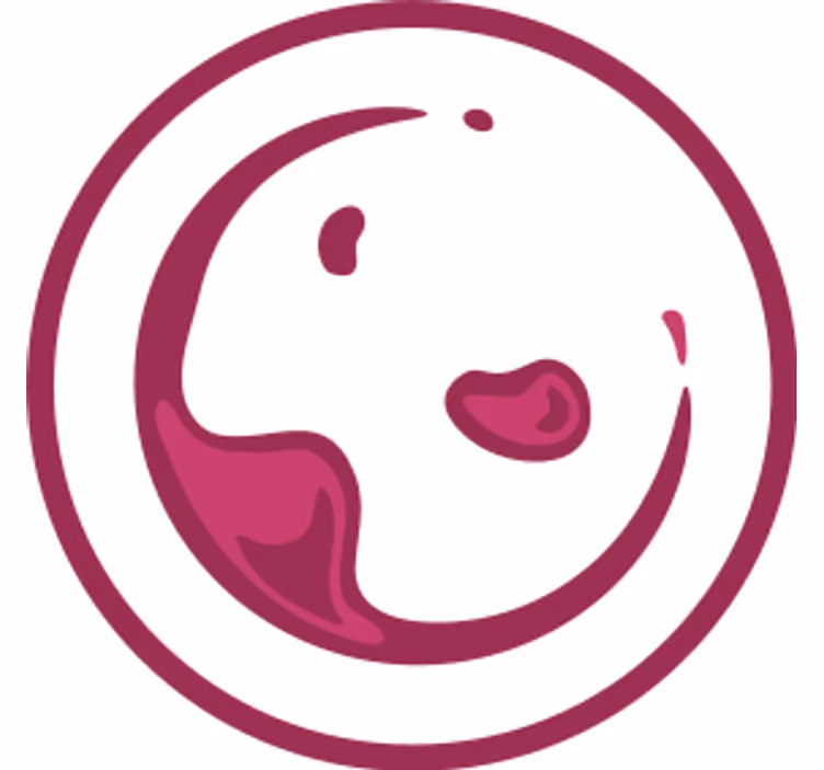 Untersetzer bier verspielt wein spritzer - TenStickers