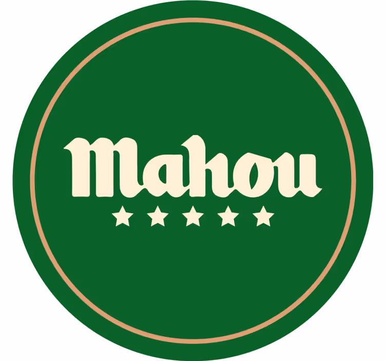 Untersetzer bier klassischer getränkecircle marker - TenStickers