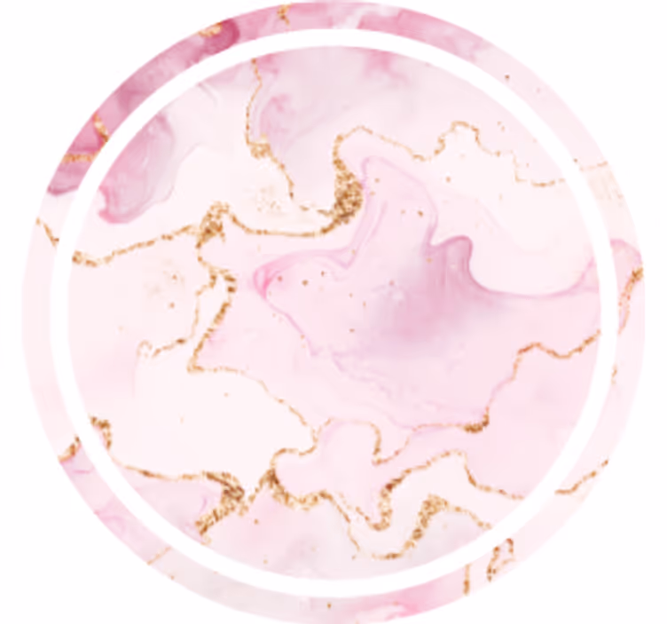 Untersetzer im sanften marmor-pink design - TenStickers