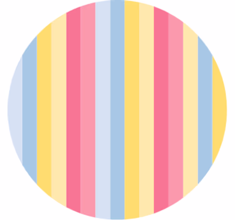 Untersetzer modern Pastellfarben-design - TenStickers