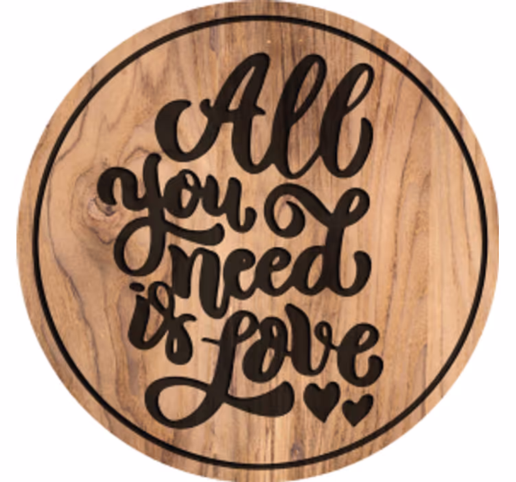Bierdeckel sprüche gemütliche holzliebe zitate - TenStickers