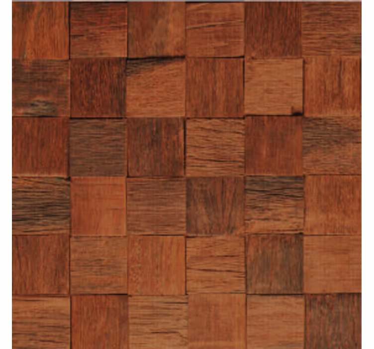 Untersetzer mit holztexturmuster - TenStickers