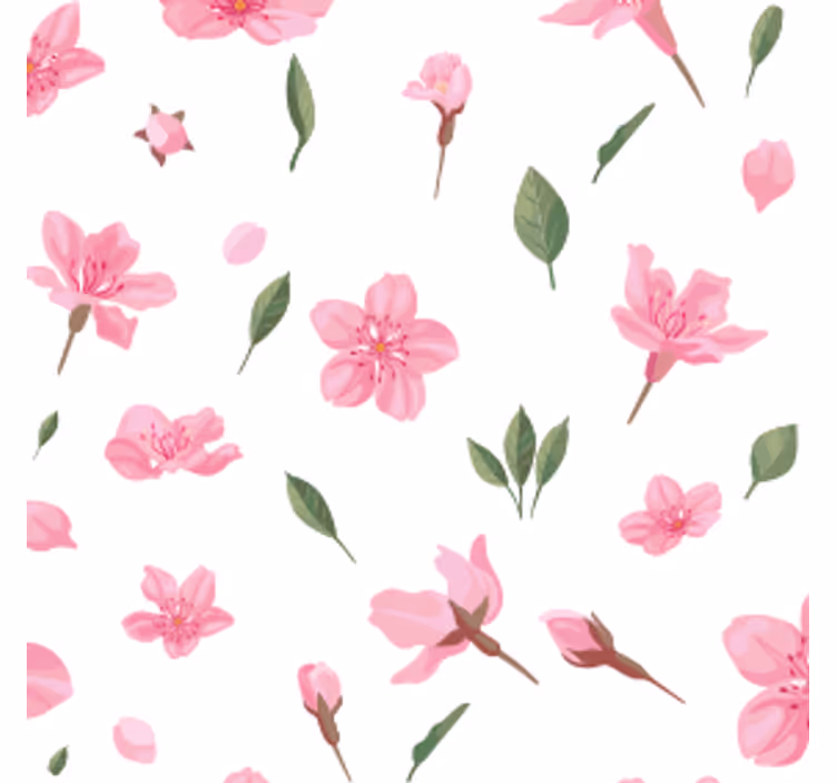 Untersetzer bier mit floral inspiriertem design - TenStickers