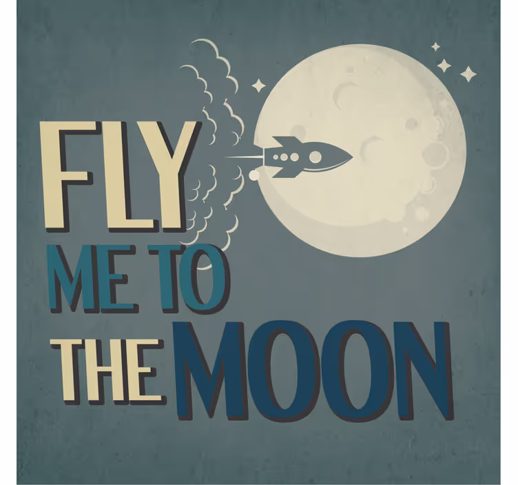 Bierdeckel sprüche raketenstart zum mond - TenStickers