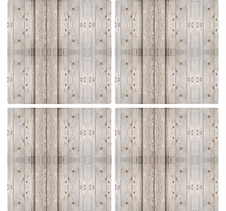 Untersetzer mit holzmaserung - TenStickers