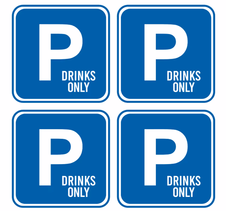 Bierdeckel sprüche reservierte getränke hinweise - TenStickers