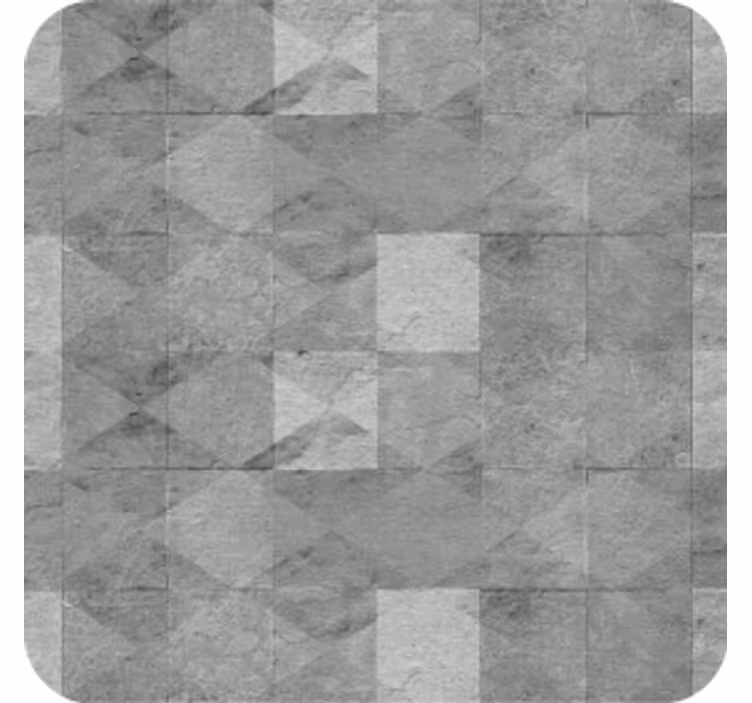 Untersetzer mit quadratischem muster - TenStickers