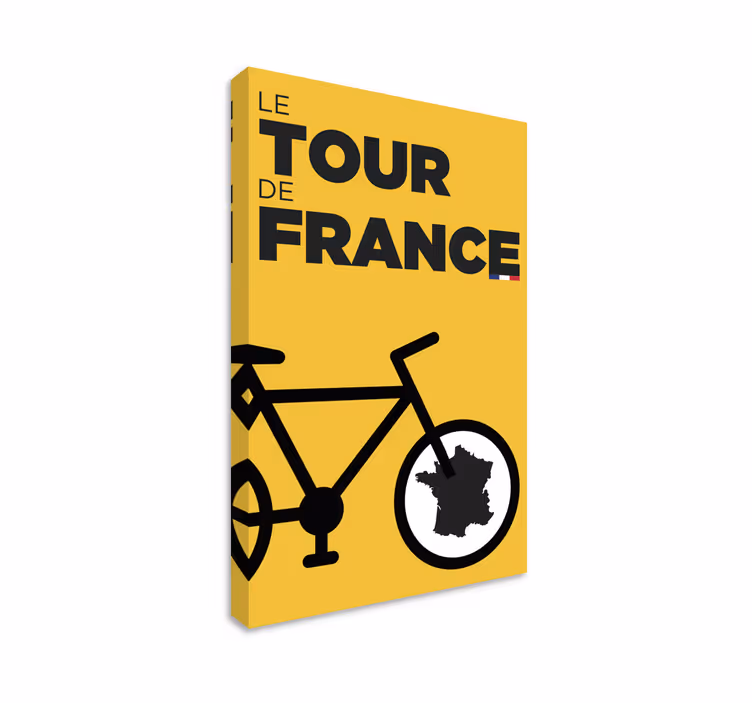 Leinwandbild Sport tour - TenStickers
