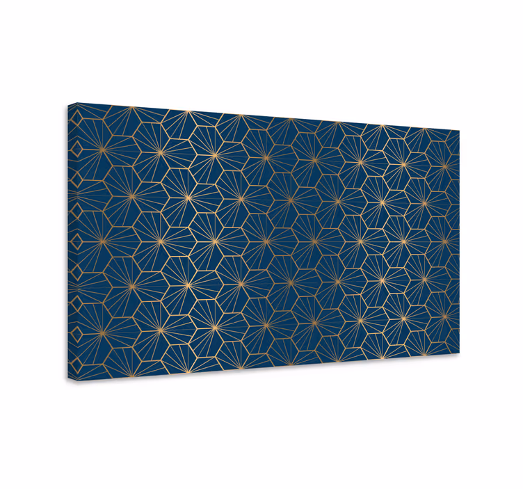 Wandbilder modern Elegantes geometrisches Muster - TenStickers