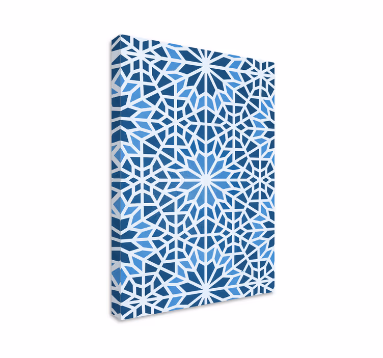 Geometrische Wandbilder geometrischer sternenhimmel - TenStickers