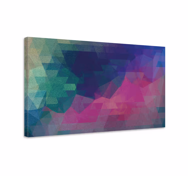 Leinwandbild Geometrie geometrische abstraktion - TenStickers