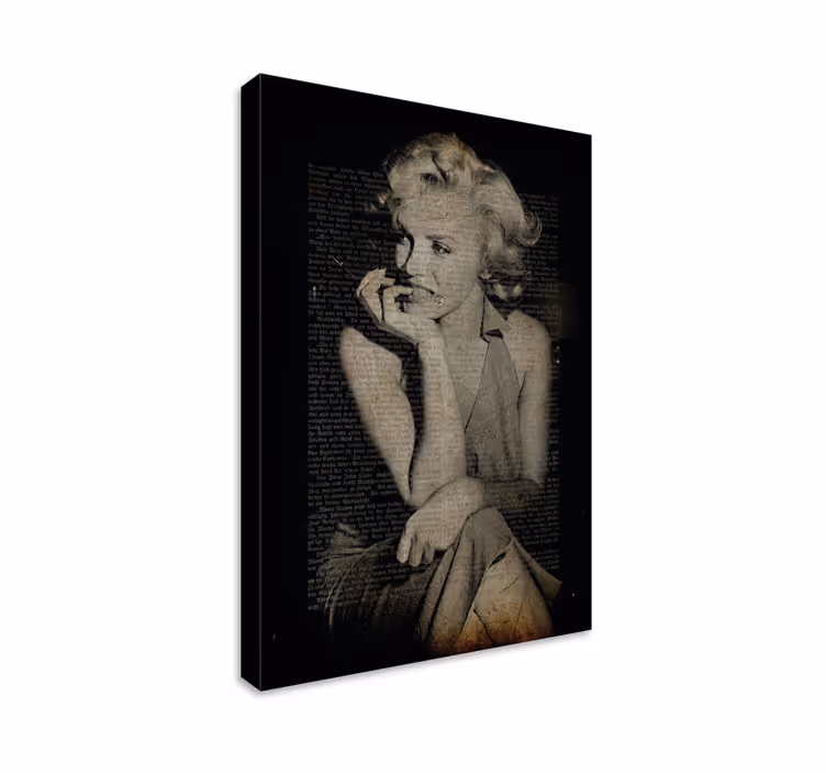 Wandbilder Vintage Vintage marlyn monroe - TenStickers