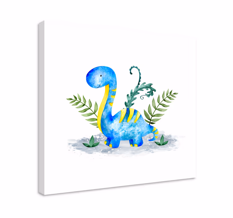 Dinosaurier Wandbild Dinosaurier langer hals - TenStickers