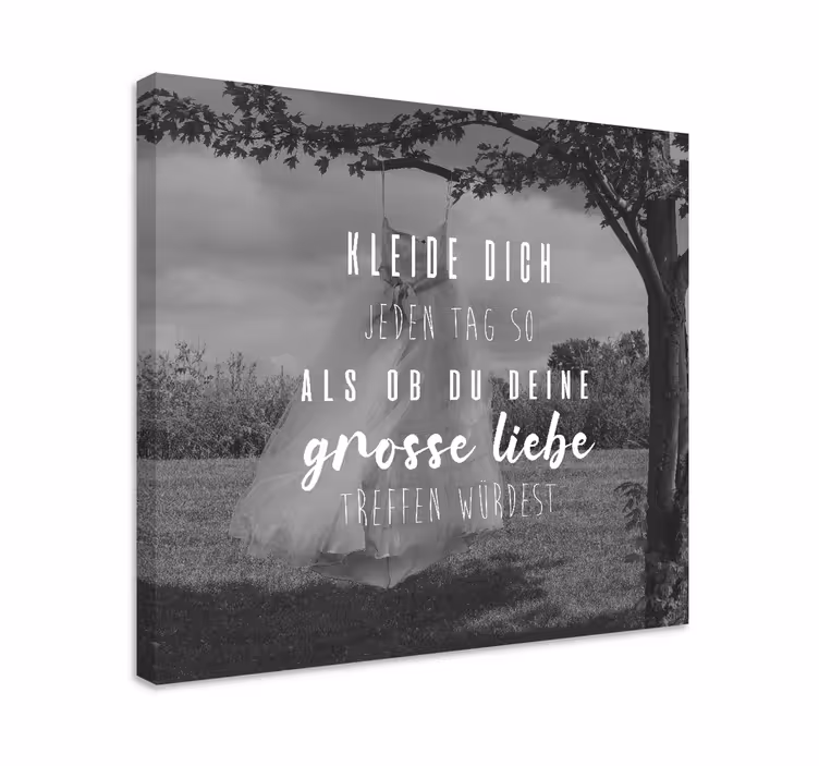 Wandbilder Motivation Kleidung große liebe - TenStickers