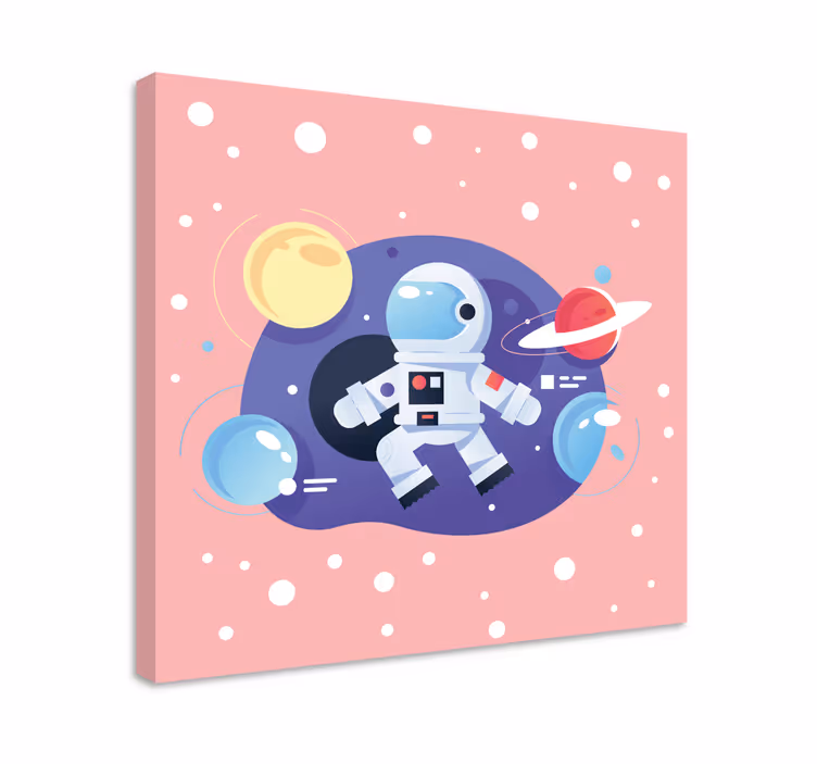 Wandbild Gaming weltraum-abenteuer-entdecker - TenStickers