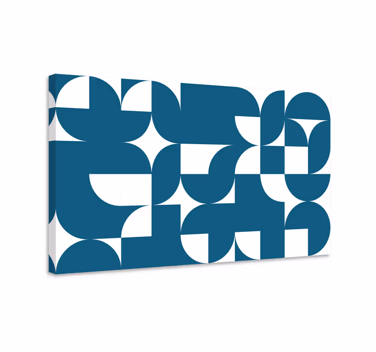 Geometrische wandbilder in zeitgenössischer formensprache - TenStickers