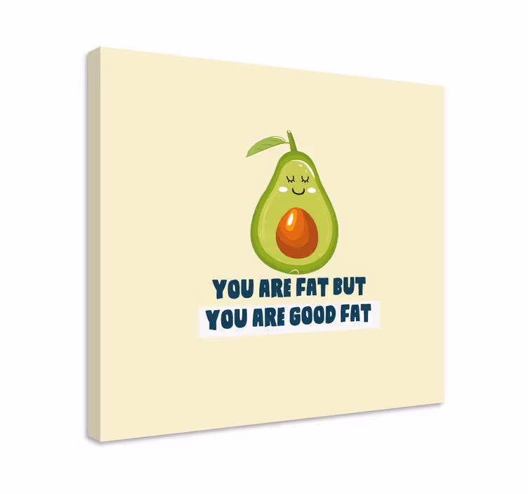 Wandbilder Sprüche Lustiges zitat mit avocado a - TenStickers
