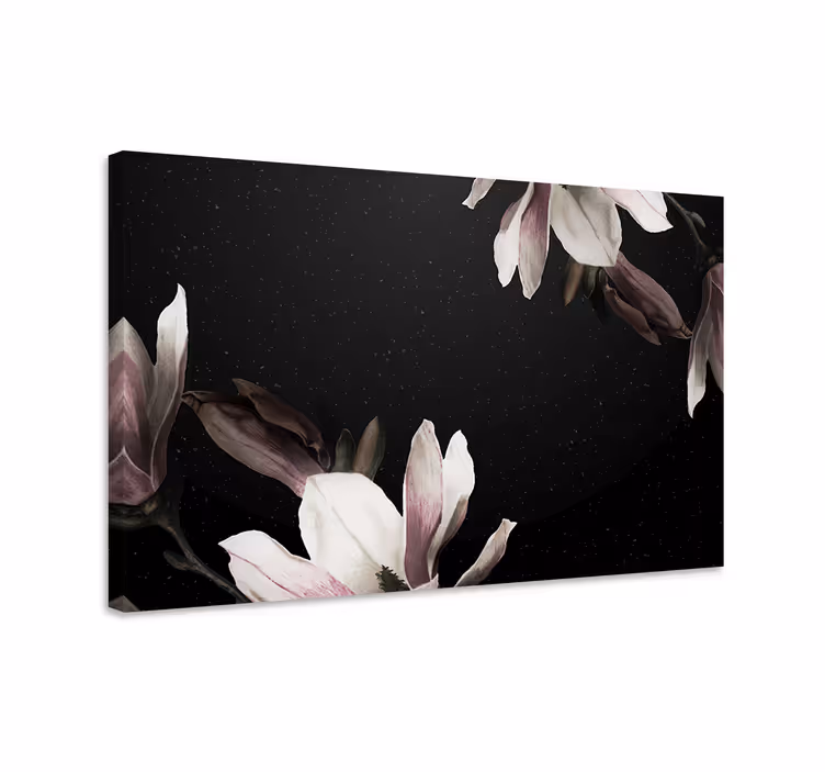 Leinwandbild magnolia blütenarrangement - TenStickers