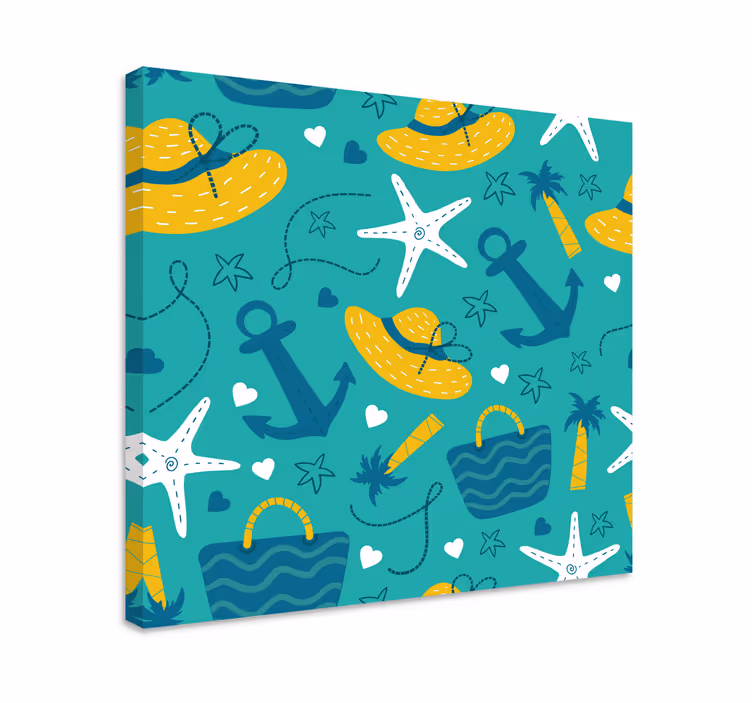 Wandbilder Landschaft tropische sommerstimmung - TenStickers