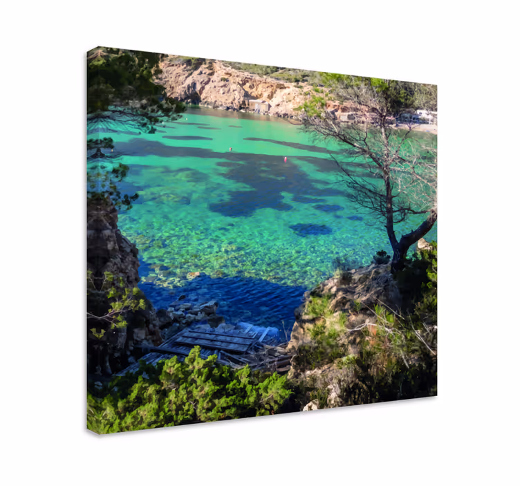 Wandbilder landschaft ruhige ozeanlandschaft - TenStickers