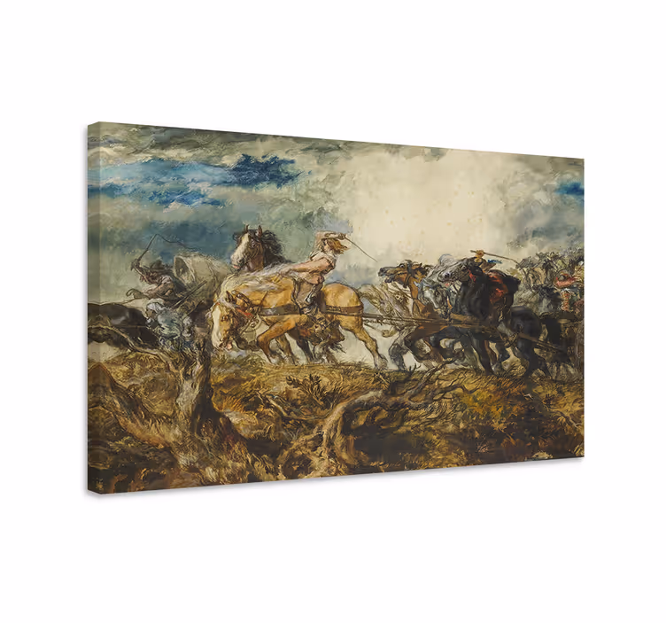 Kunst auf Leinwand Klassische kunstmalerei Design - TenStickers
