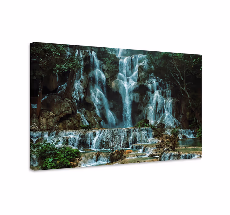 Wandbilder landschaft großer wasserfallfluss - TenStickers